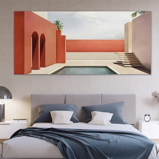 Mediterranean Landscape Canvas Art